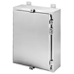 Hoffman A24H2406SS6LP Wall-Mount Type 4X Enclosure 24.00x24.00x6.00