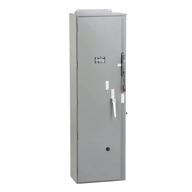 Square D 8940SSG4200 Pump Panel NEMA Type S 270A 10 kA SSCR 200 HP 400A Class H and K fuse clip