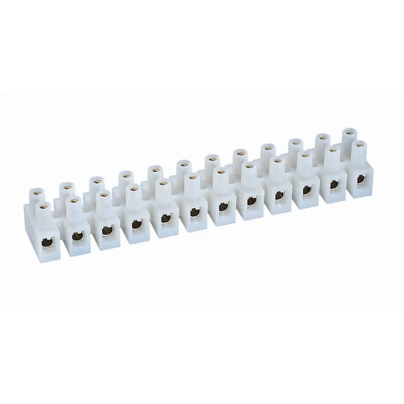 Ideal 89-610 Barrier Strip, 300/400 VAC, 20/30 A, 22-10, 22-18 AWG