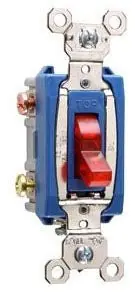 Pass & Seymour PS15AC3RPL Toggle Switch 15 Amp 120 VAC 3-Way Replacement