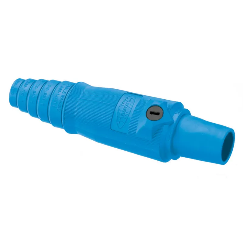 SK0519025-US20260702-105043-0 Hubbell HBL400FBL 400 Amp 600 VAC 250 VDC 1-Pole Blue Female Plug - Image 1